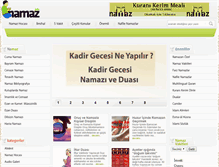 Tablet Screenshot of namaz.info